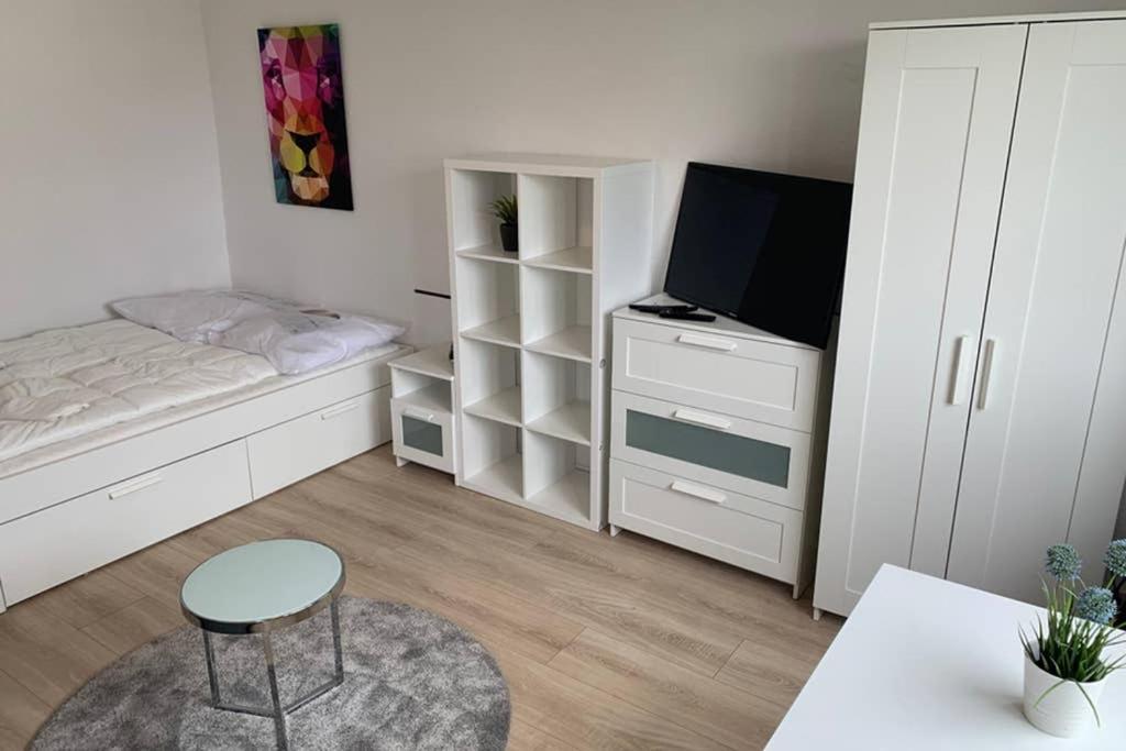 1 Zi-Whg, Netflix, Wifi, Kueche, 15Min Zum Zentrum Лейпциг Экстерьер фото